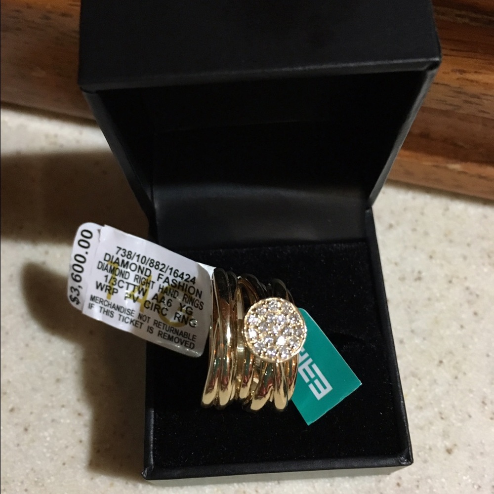 COPY - EFFY 14k Gold Diamond Ring